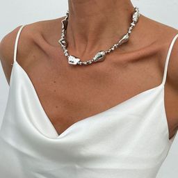 StyleCast x Revolte Silver-Plated Enamelled Necklace-image-57