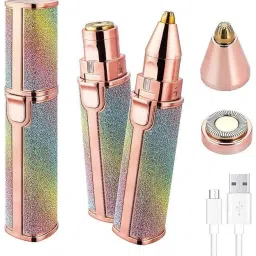 bloombite Eyebrow Hair Remover and Facial Hair Remover eyebrow shaper, Electric Cordless Epilator-image-9