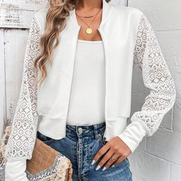 StyleCast Women Floral Tailored Jacket-image-67