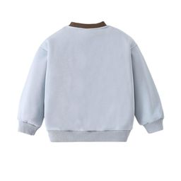 Hopscotch Boys Blue BLENDED Sweatshirts-picture-8