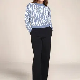 Zink London Women Printed Pullover-image-44