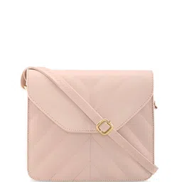 Fastrack PU Structured Sling Bag with Quilted-13