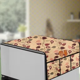 The Furnishing Tree Yellow Printed Refrigerator Cover-picture-17