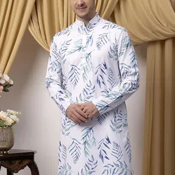 Hangup Men Printed Kurta-17