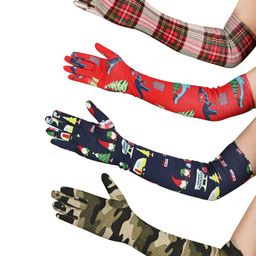 LOOM LEGACY Women Checked Sport Gloves-image-11