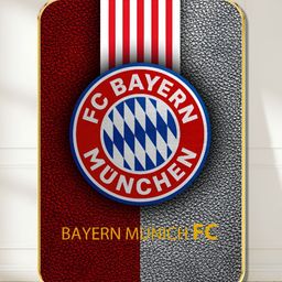 Livin'luxe Red & Grey Bayern Munich FC Printed Wall Art-picture-15