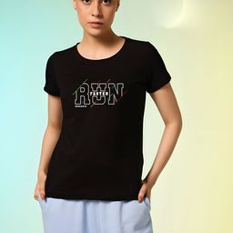SZN Women Typography Printed T-shirt-picture-34