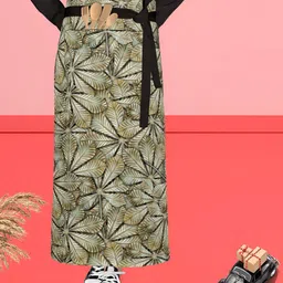 ArtzFolio Printed Cotton Waist To Feet Aprons-image-69