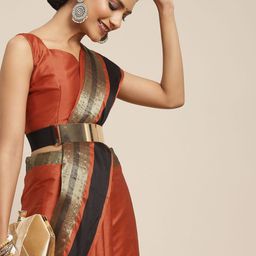 Anouk Rustic Zari Uppada Saree-19
