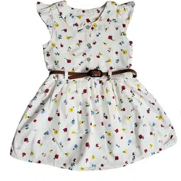 BAESD Print Shirt Dress-image-99