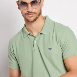 RISS Men Polo Collar Pockets T-shirt-13