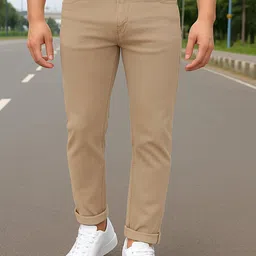 RAGZO Men Slim Fit Mid-Rise Stretchable Jeans-picture-7