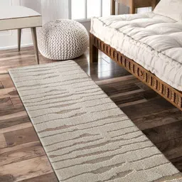 OBSESSIONS Beige Rectangle Bed Runner-25