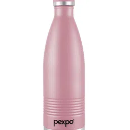 Pexpo Pink Stainless Steel Double Wall Vacuum Water Bottle 1 Ltr-image-30