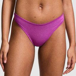 Victoria's Secret Women Solid Low-Rise Thongs Briefs-image-64