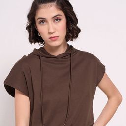 Ajile by Pantaloons Women Hooded T-shirt-58