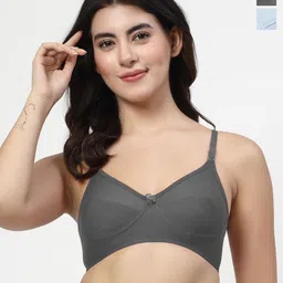 LILY Enimsaj Pack Of 2 Full Coverage Cut and Sew Everyday Bra-image-53