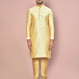 Arihant Rai Sinha Men Ethnic Motifs Printed Thread Work Kurta-picture-50