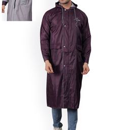 YOUTH ROBE Waterproof Tapping Rain Jacket With Carrying Pouch-image-85