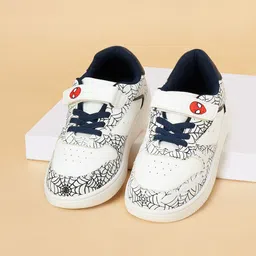 Pantaloons Junior Boys Printed PU Sneakers-33