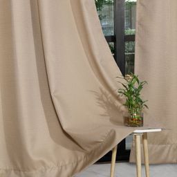 ROSARA HOME Unisex Beige Curtains and Sheers-image-31