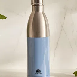 Home Centre Atlantis Breeze Oasis Blue Stainless Steel Colourblocked Water Bottle 700ml-image-92