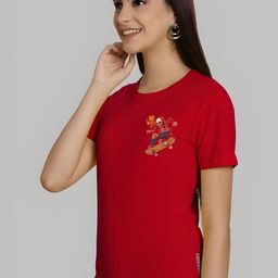 SZN Women Printed T-shirt-picture-1