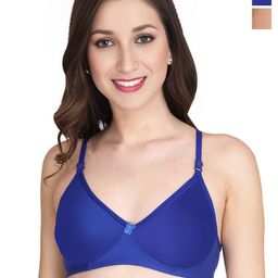 Liigne Women Pack Of 2 Full Coverage Lightly Padded Bra-picture-47