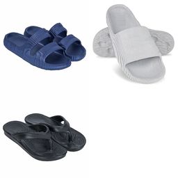 Feel alive Men Set of 3 Self Design Sliders-picture-31