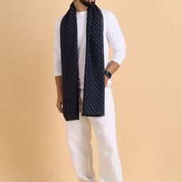 Tweedle Men Striped Acrylic Mufflers-image-55