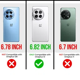 PEEPERLY Conversational Printed Oneplus 12 Flip Case Mobile Accessories image 2