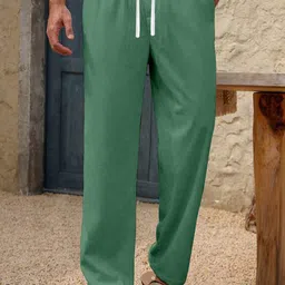 RAJOVATI Men Loose Fit Trousers-picture-7