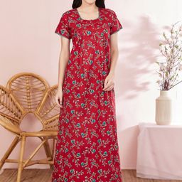 Sand Dune Printed Maxi Nightdress-image-49