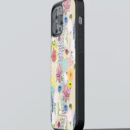 macmerise Floral Printed iPhone 12 Pro Back Case Mobile Accessories-20