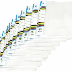 Polypropylene A4 Size Report File Folder, 10pcs Plastic Transparent Documents Clip File Folder for Certificates/Letter/Report/File Page Holder (Set Of 10, Transparent) Report File-46