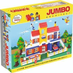 Multi Coloured 900+Pcs Mega Jumbo Architect Building Blocks with Attractive Blocks and Smooth Rounded Edges - Building Blocks for Kids as Well as Adults (900+ Blocks) - Blocks Game-13