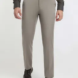 Raymond Men Contemporary Fit Flat Front Formal Trouser-picture-25