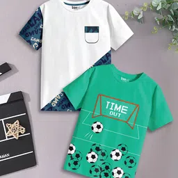 BAESD Boys 2 Pure Cotton T-shirt-image-36