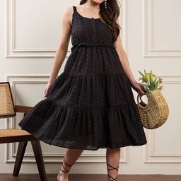 ZUMMER Fit & Flare Midi Dress-image-94