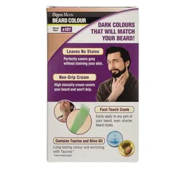 Bigen Set OF 3 Beard Colour- Natural Black B 101- 40g Each image 3