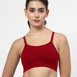LILY Full Coverage Seamless Non Padded Sports Bra-43