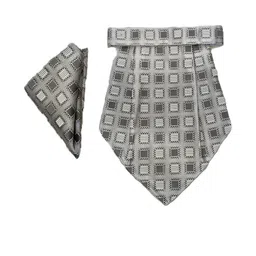 Paisley Design Cravats & Pocket Square Combo-image-93