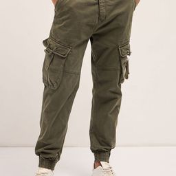 THE BEAR HOUSE Men Slim Fit Cargos Trousers-image-93
