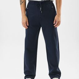 Snitch Men Textured Slim Fit Trousers-image-42