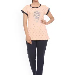 WOOL 4U Women Printed Night suit-image-26