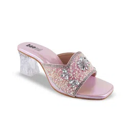 BAESD Embellished Party Block Sandals-31