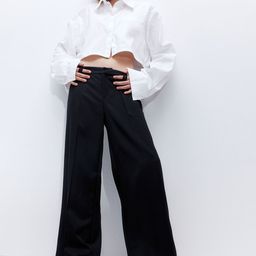 H&M Wide Tailored Trousers-image-62