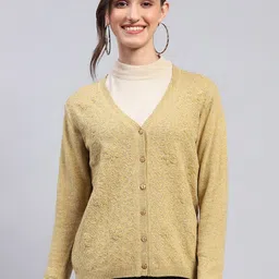 Monte Carlo Women Floral Woollen Cardigan-image-61