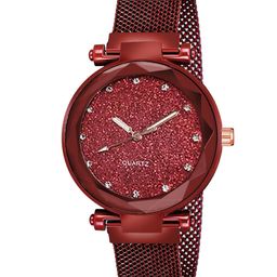 CSAMON Women Embellished Round Button Regular Analogue Watch-GR_37-image-58