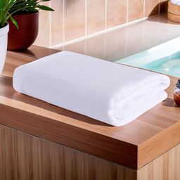 Kuber Industries White 260 Cotton GSM Bath Towel-image-99
